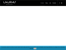 Tablet Screenshot of laurasbakery.com